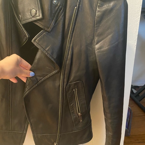 Mackage Kenya Leather Jacket Exclusive for Aritiza - Picture 8 of 11